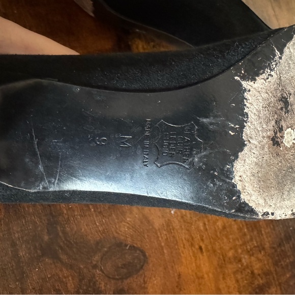 VTG Suede YSL Heels - Picture 3 of 6